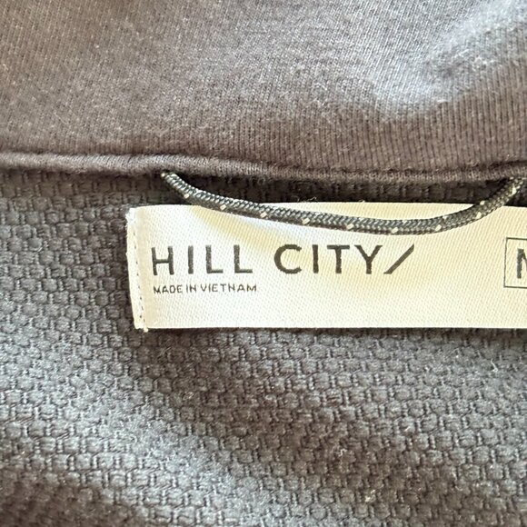 Hill City Tech Jacket Mens Large Hooded Performance Athleisure Outdoor 19222 - Picture 3 of 12